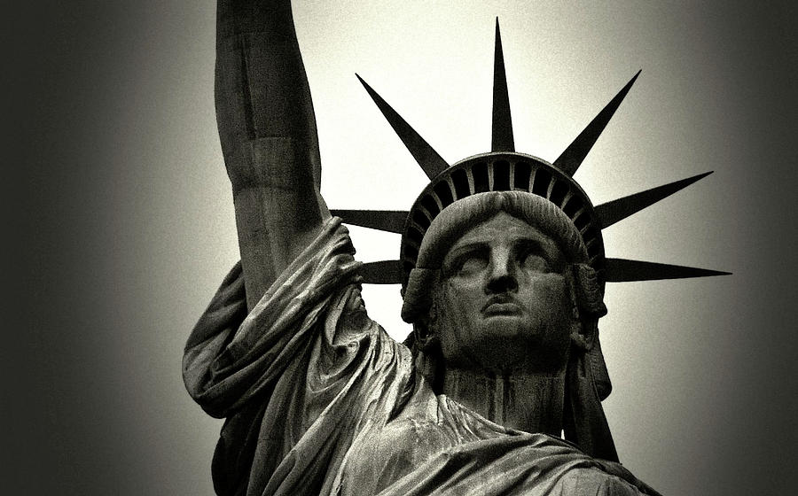 The Face of Liberty Photograph by Jeff Watts | Fine Art America