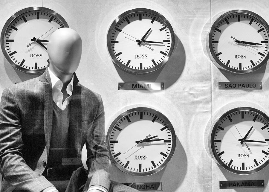 The Faceless Time Keeper Photograph by Cornelis Verwaal