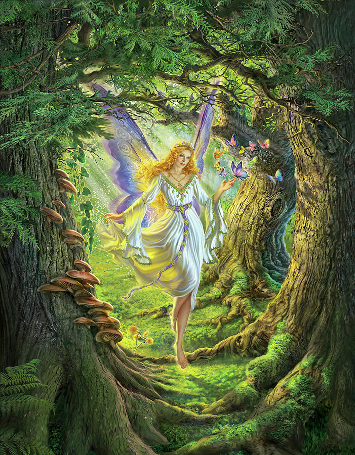 The Fairy Queen Digital Art by Mark Fredrickson