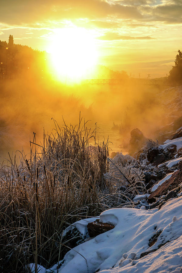 The Fall River at Sunrise by Bill Gabbert The Fall River at Sunrise by Bill Gabbert