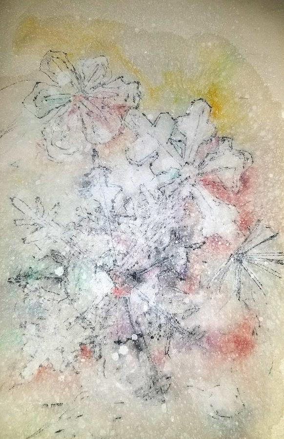  The Fallen Flake Album Painting by Debbi Saccomanno Chan