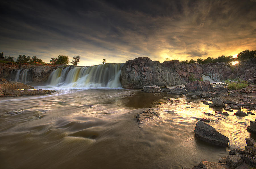 The Falls Photograph by Aaron J Groen