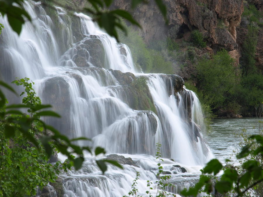 The Falls Of Fall Creek Photograph by DeeLon Merritt