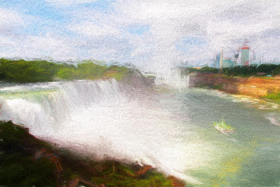 The Falls of Niagara Photograph by John Freidenberg
