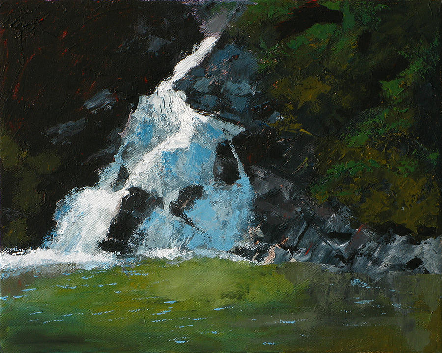 The Falls Painting by Robert Bissett