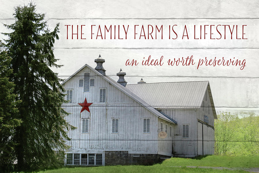 The Family Farm Photograph by Lori Deiter
