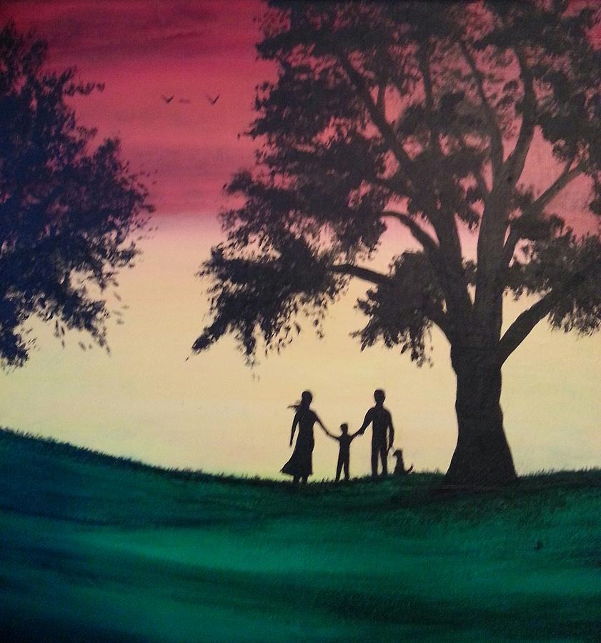 The Family Tree Painting