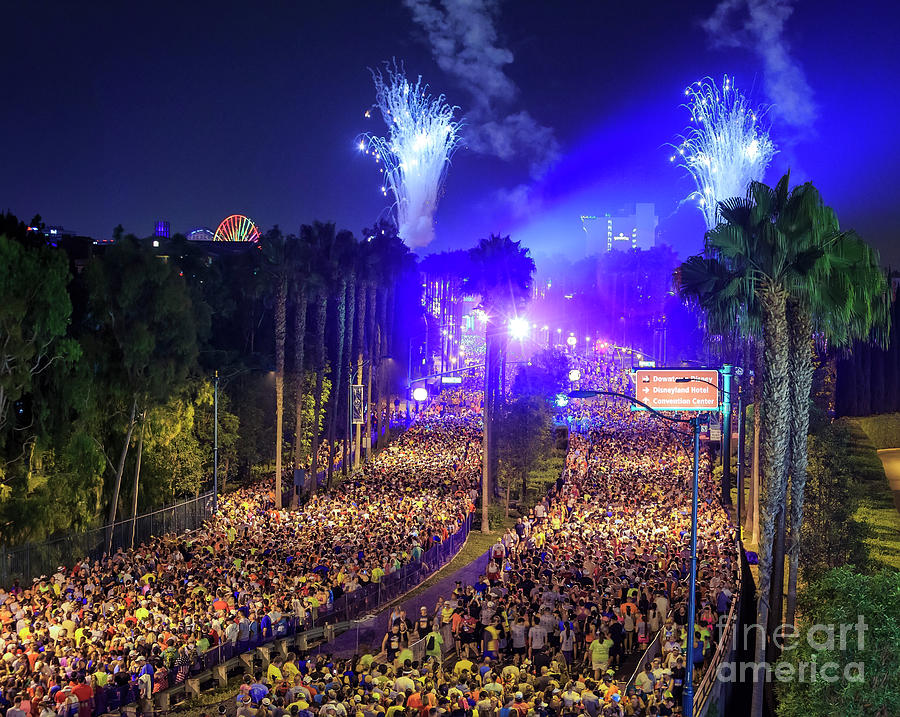 The Famous Disneyland Marathon Photograph By Chon Kit Leong Pixels