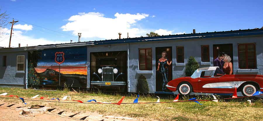 The famous murals on Route 66 Photograph by Susanne Van Hulst