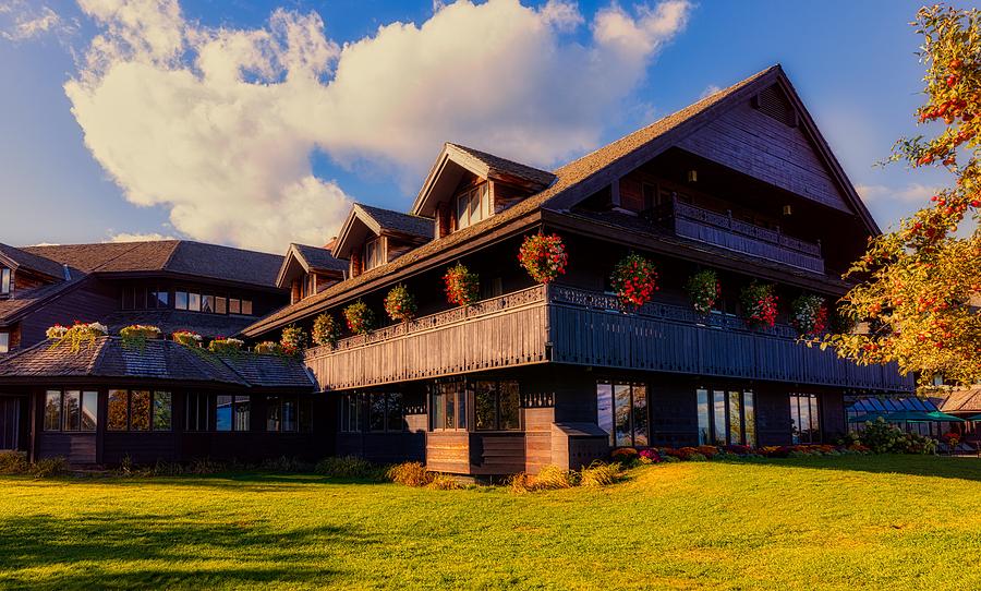 The Famous Trapp Family Lodge Photograph by Mountain Dreams - Pixels Merch