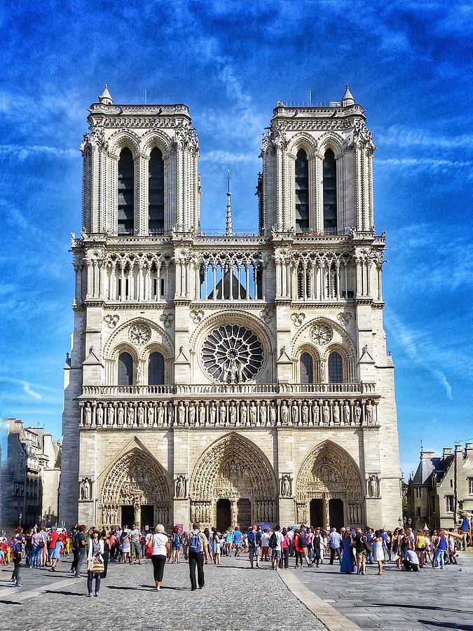 The famouse Notre Dame Photograph by Ari Emmanuel - Pixels