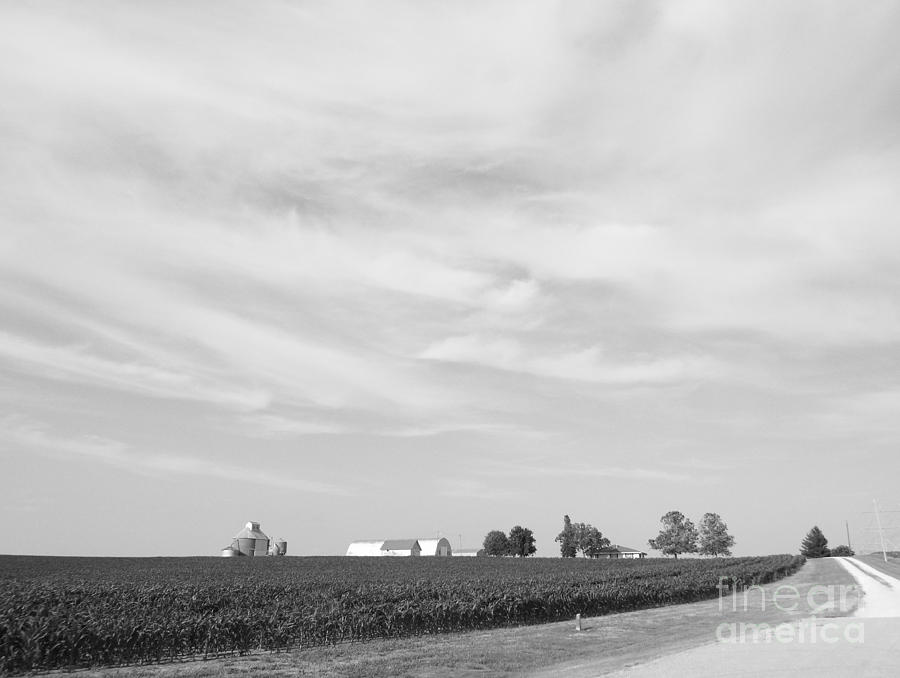 The Farm Around the Bend Photograph by Caryl J Bohn