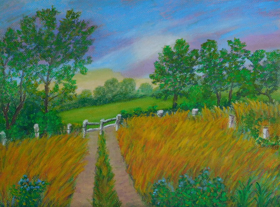 Farm Pastel - The Farm by Lisa MacDonald Farm Pastel - The Farm by Lisa MacDonald