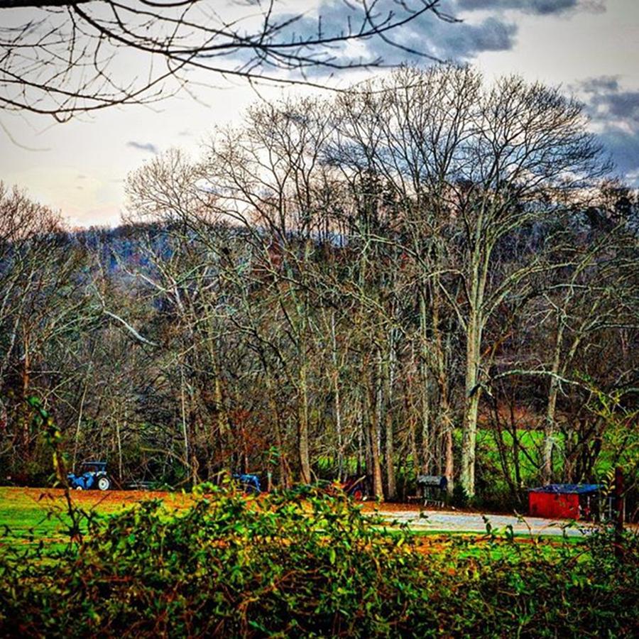 The Farm Next Door. #ig_countryside Photograph by Yvonne Thomas