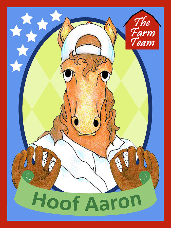 The Farm Team - Hoof Aaron Digital Art by Alison Stein