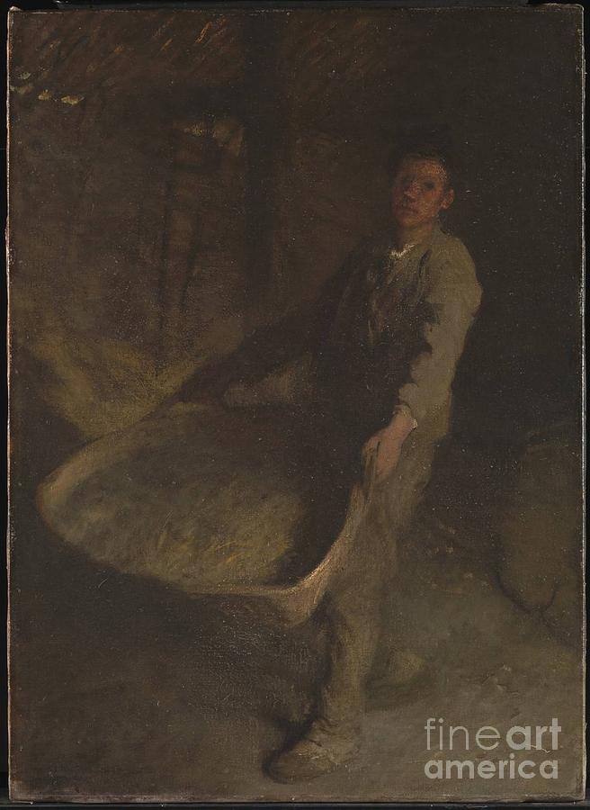 Sir George Clausen Painting - The Farmer by MotionAge Designs Sir George Clausen Painting - The Farmer by MotionAge Designs