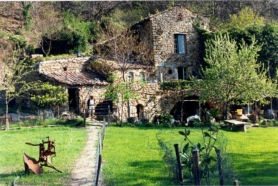 The Farmhouse in France Photograph by Christopher J Kirby