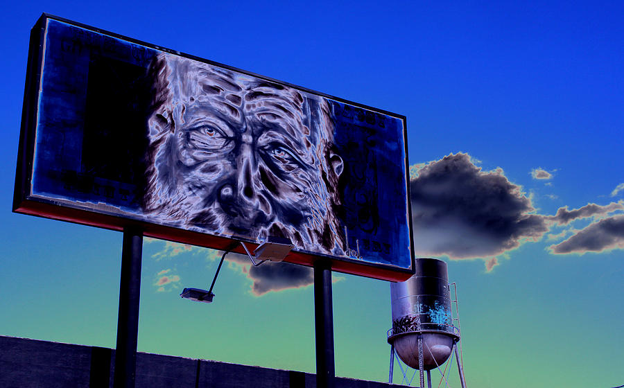 Billboard Photograph - The Father of Clovis by Ross Lewis
