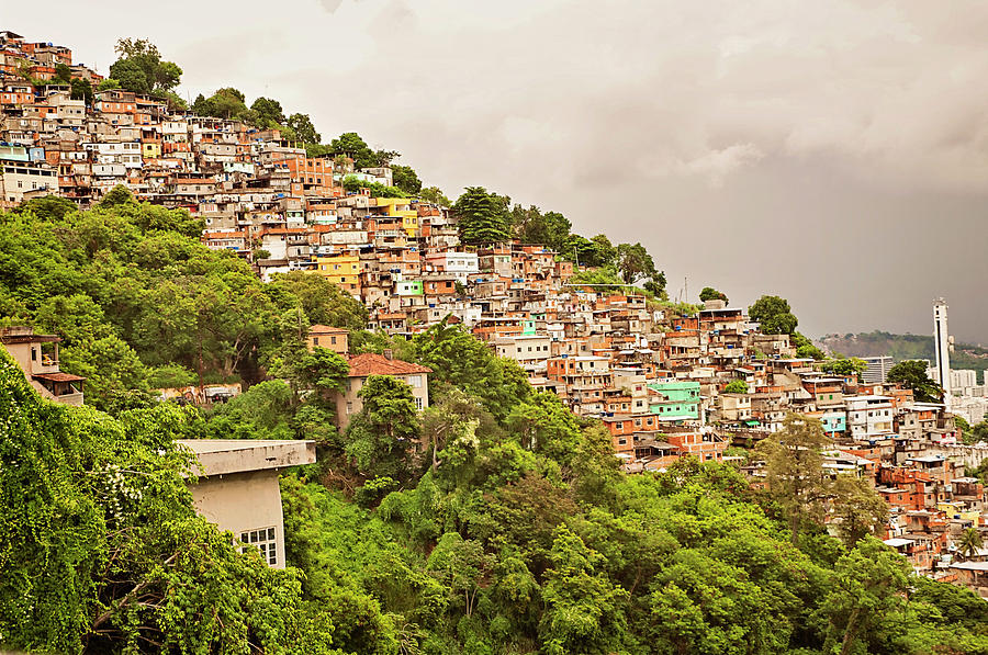 The Favela Photograph by Jill Love
