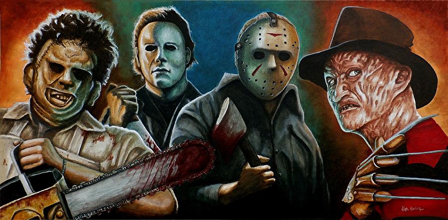 The Fearsome Four Painting by Al  Molina