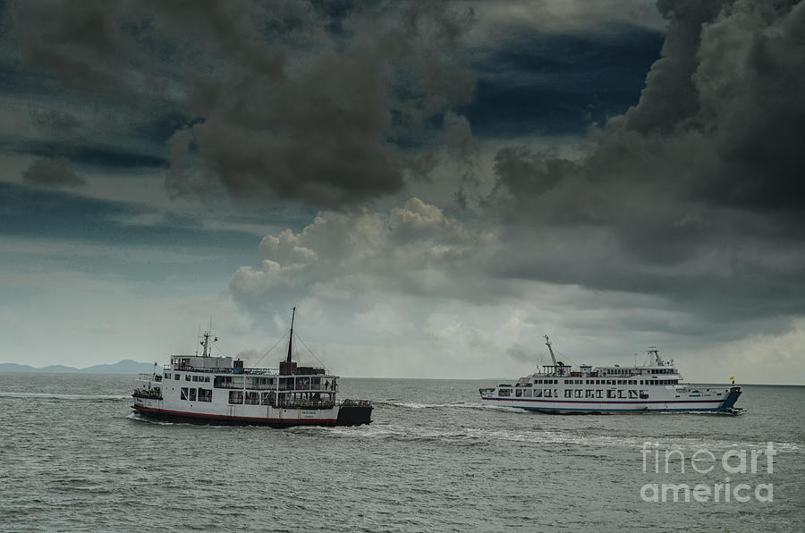 The Ferries Photograph by Michelle Meenawong