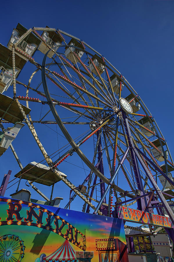 The Ferris Wheel Photograph by Steve Gravano