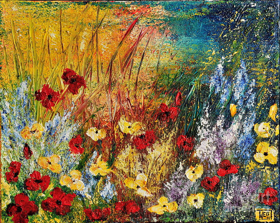 The Field Painting by Teresa Wegrzyn