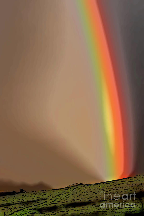 The Fiery Rainbow Photograph by Wernher Krutein