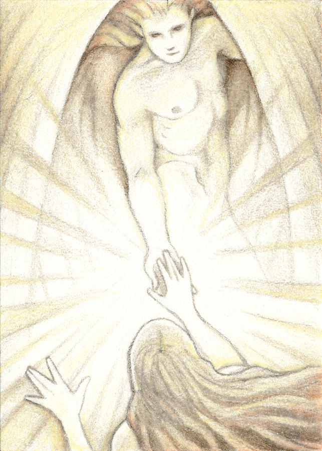 The Final Journey Drawing by Amy S Turner