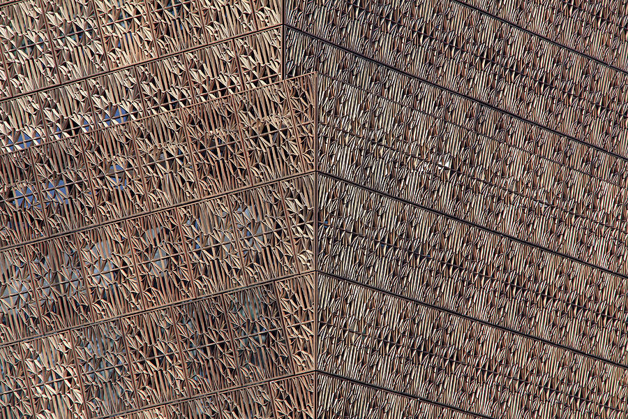 The Intricate Lattice Of The National Museum Of African American History And Culture Photograph by Cora Wandel