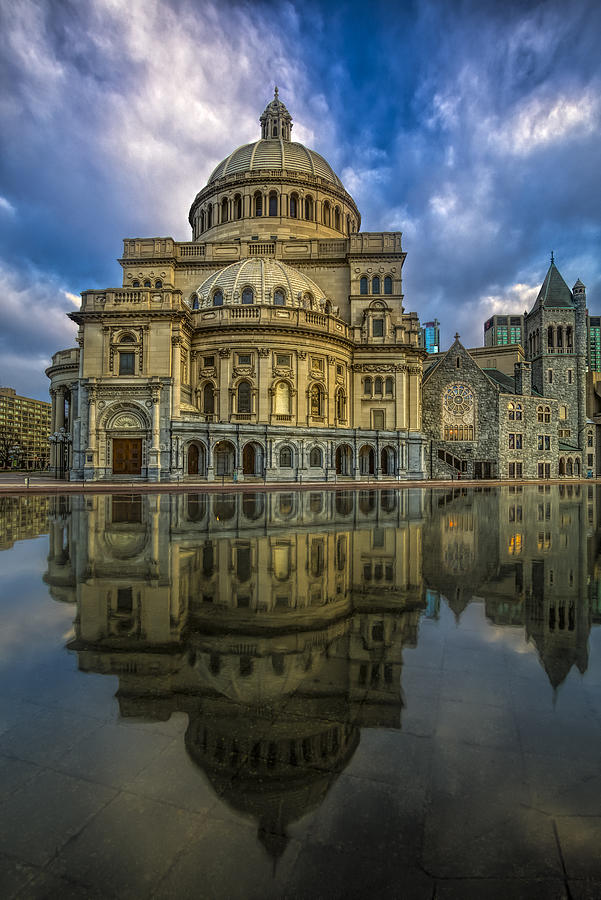 Architecture Photograph - The First Church of Christ Scientist by Susan Candelario