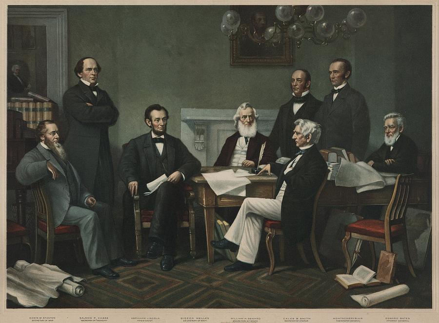 The First Reading Of The Emancipation Photograph by Everett