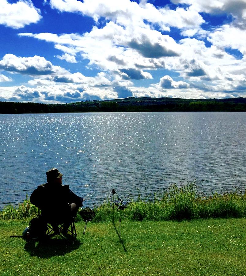 Fishing Photograph - The Fish Will Come by Caroline Reyes-Loughrey Fishing Photograph - The Fish Will Come by Caroline Reyes-Loughrey