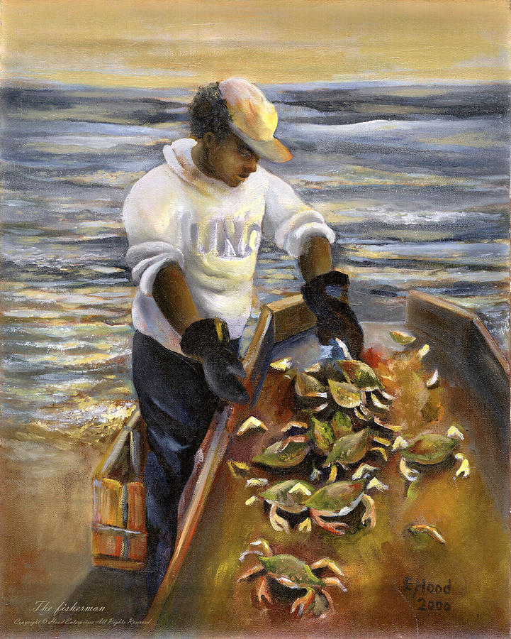 The Fisherman Print by Lee Hood