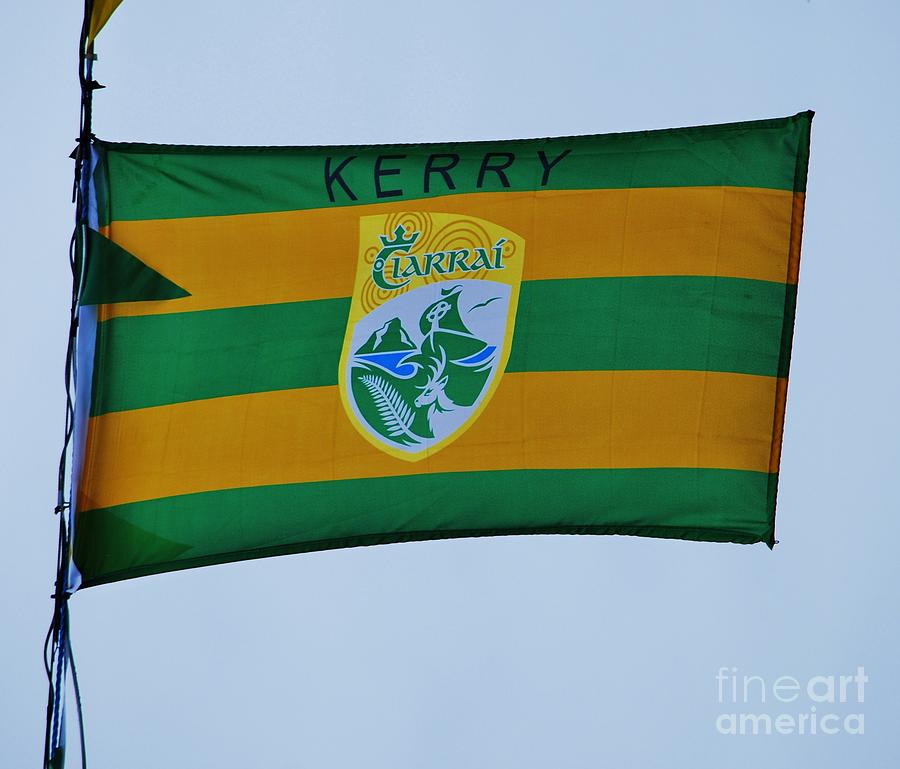 Mug Photograph - The Flag Of Kerry by Poets Eye