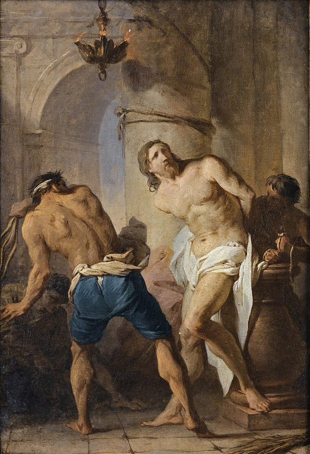 The Flagellation of Christ Painting by Pierre Subleyras