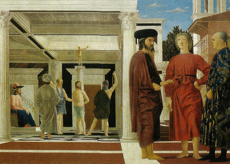 The Flagellation Painting by Piero della Francesca