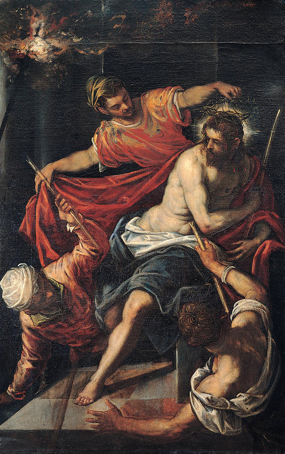 The Flagellation Painting by Tintoretto