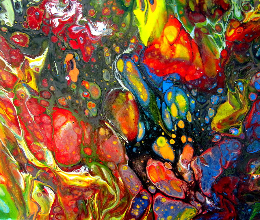 The Flames Painting by Cheryl Ehlers