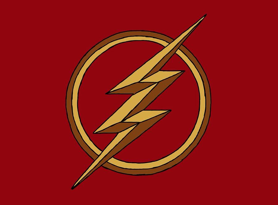 The Flash Symbol by Nicholas Milligan