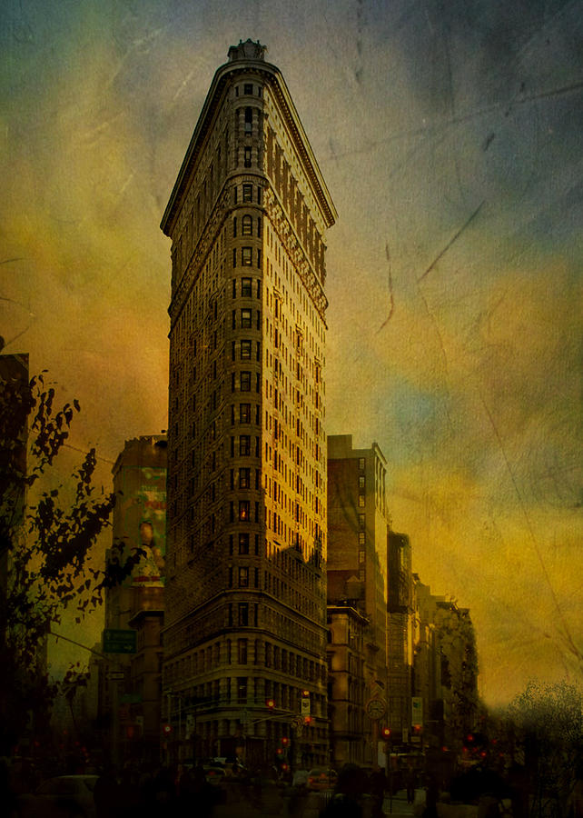 The flat iron building - my take on it Photograph by Jeff Burgess