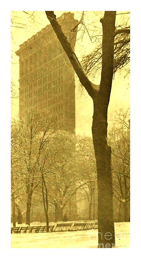 The Flat Iron Building 1903 Photograph by Peter Ogden