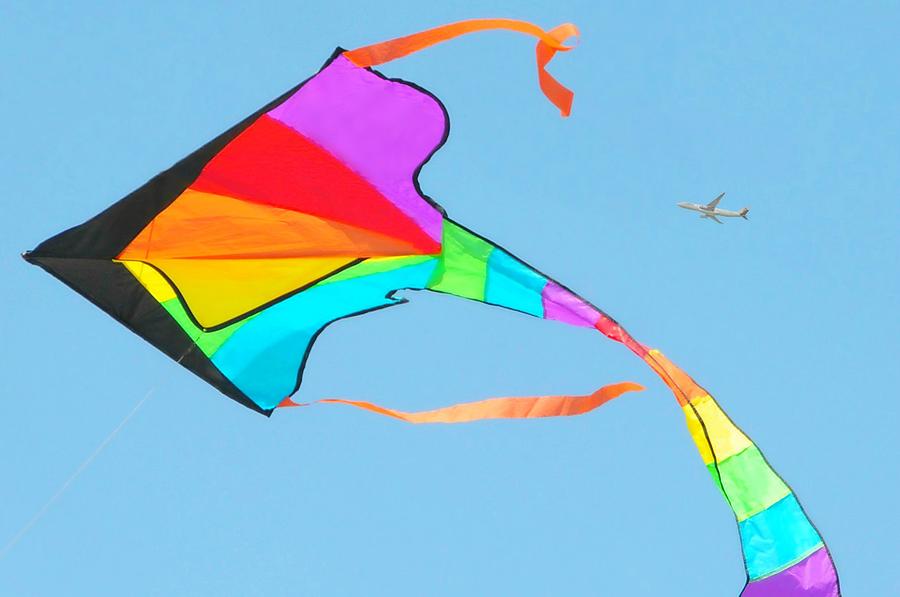 Flight and the Kite Photograph by Diana Angstadt