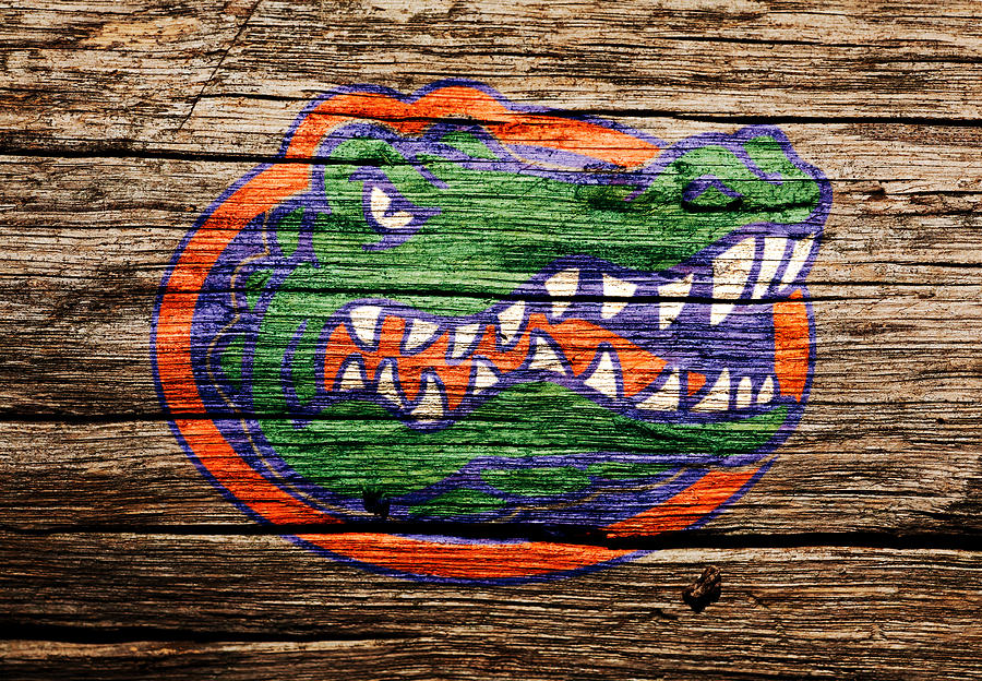 Florida Gators Football Mixed Media - The Florida Gators by Brian Reaves Florida Gators Football Mixed Media - The Florida Gators by Brian Reaves