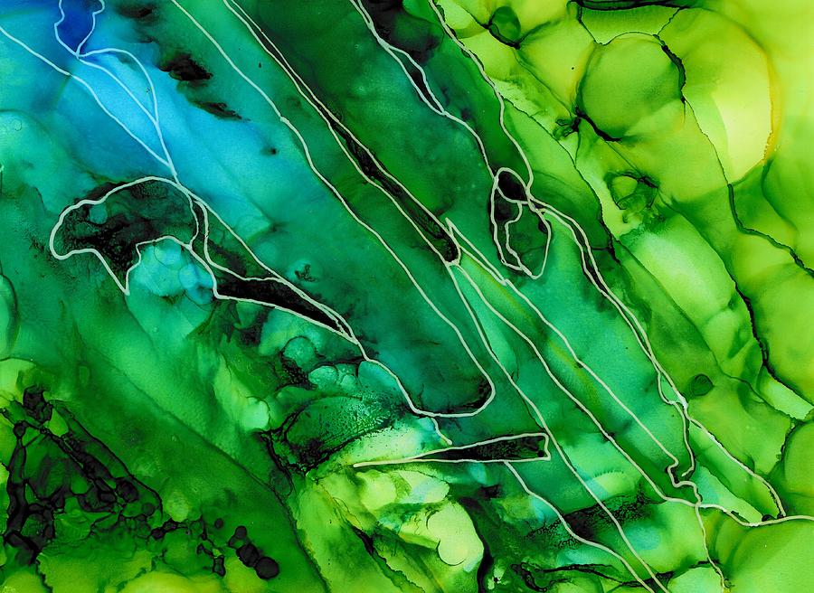 The Flow Painting by Louise Adams
