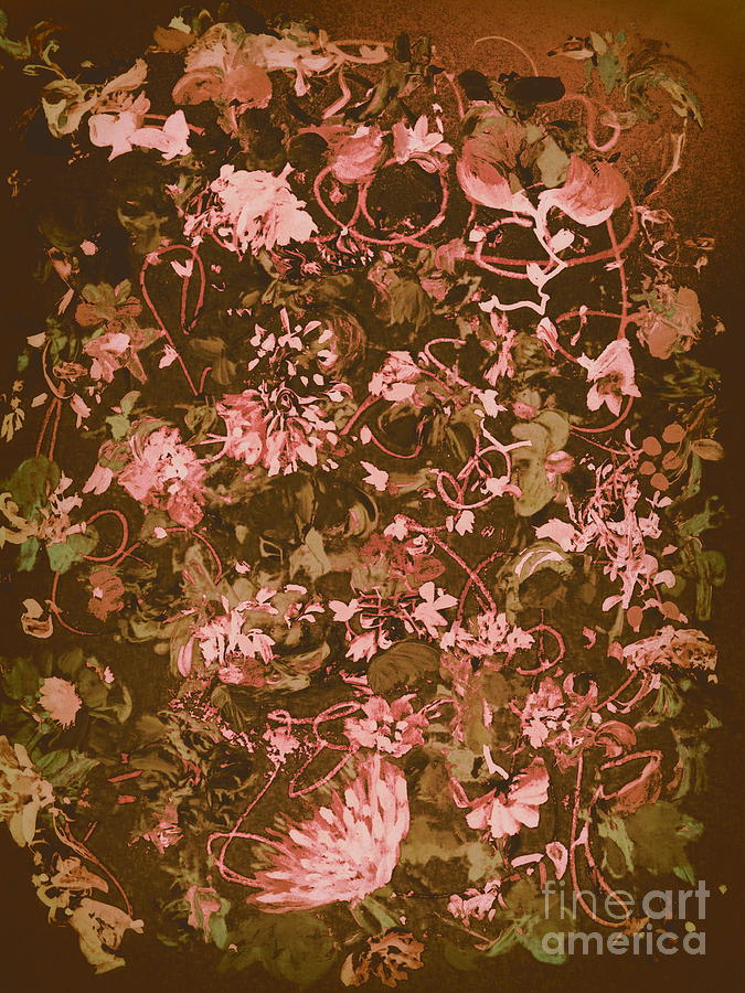 The Flower Bed 2 Digital Art by Nancy Kane Chapman