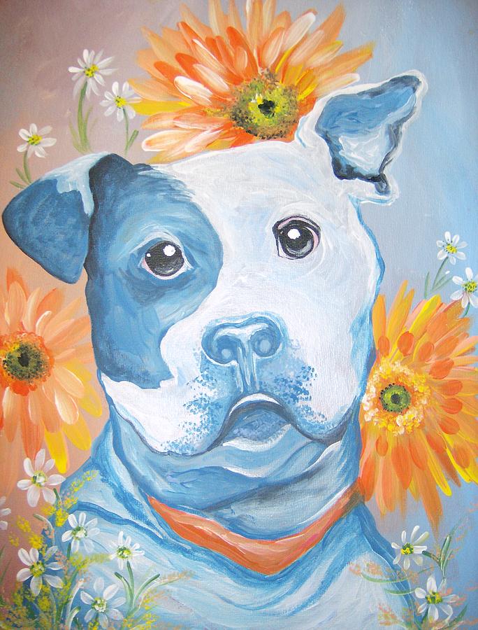 The Flower Pitt Painting by Leslie Manley