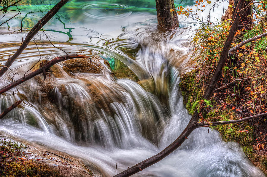 National Parks Photograph - The Flowing Water by Susan Dost