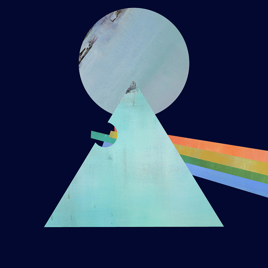 Pink Floyd Digital Art - The Floyds Dark Side by Jacquie Gouveia