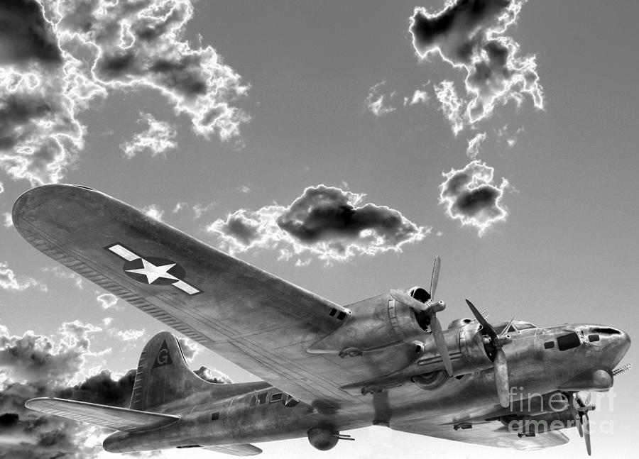 The Flying Fortress Photograph by David Bearden